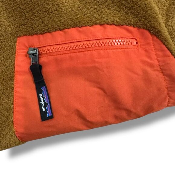 Patagonia Women’s Re-Tool 1/2 Zip Pullover Fleece Jacket Size Medium Bear Brown - Picture 7 of 9